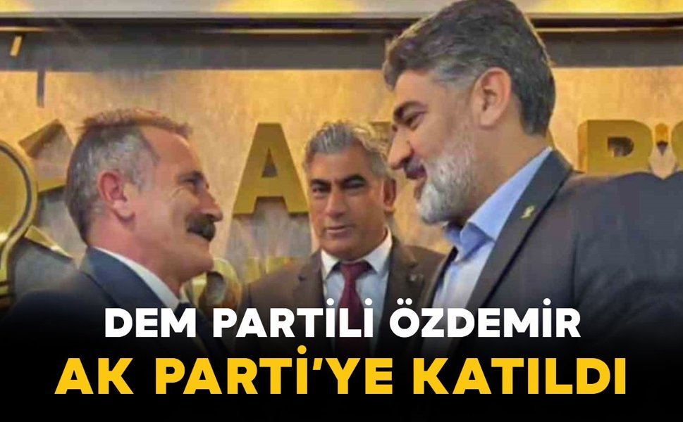 Ahmet Özdemir AK Parti’ye Katıldı