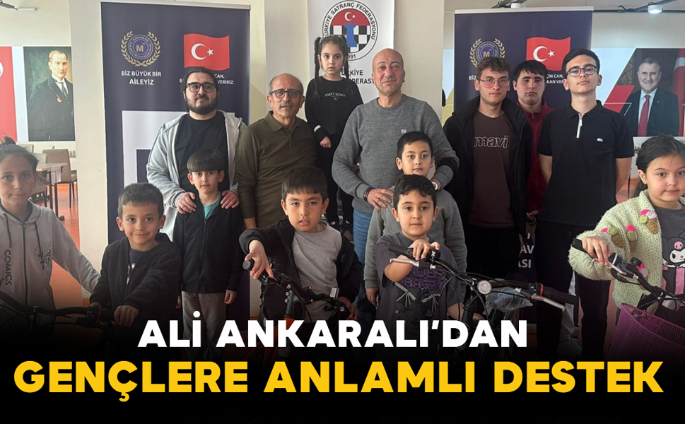 Ali Ankaralı’dan Gençlere Anlamlı Destek