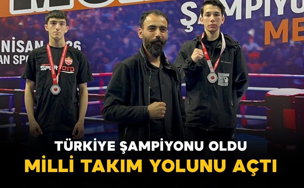 Ali Türkben Türkiye Şampiyonu Oldu, Milli Takım Yolunu Açtı