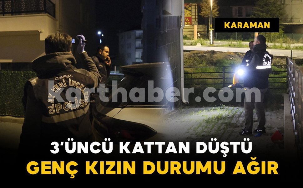 Arkadaşını ziyarete geldiği apartın penceresinden düştü: 1 ağır yaralı