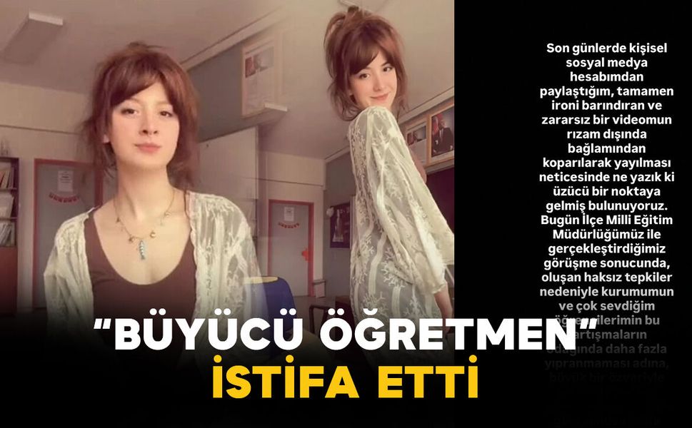 "Büyücü Öğretmen” olayında tepkiler sonrası istifa kararı