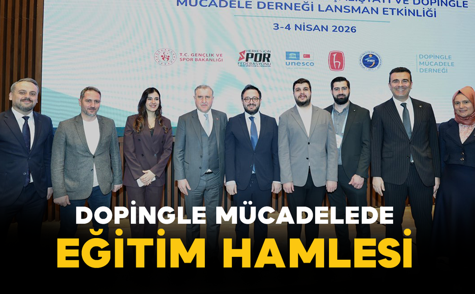 Dopingle Mücadelede Eğitim Hamlesi
