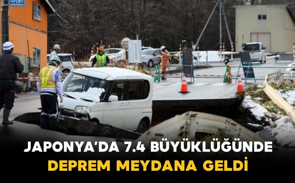 Japonya açıklarında 7.5 büyüklüğünde deprem: tsunami alarmı verildi