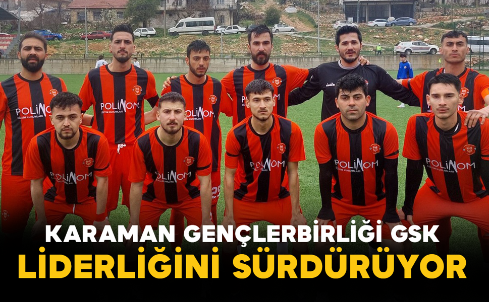 Karaman Gençlerbirliği GSK Liderliğini Sürdürüyor