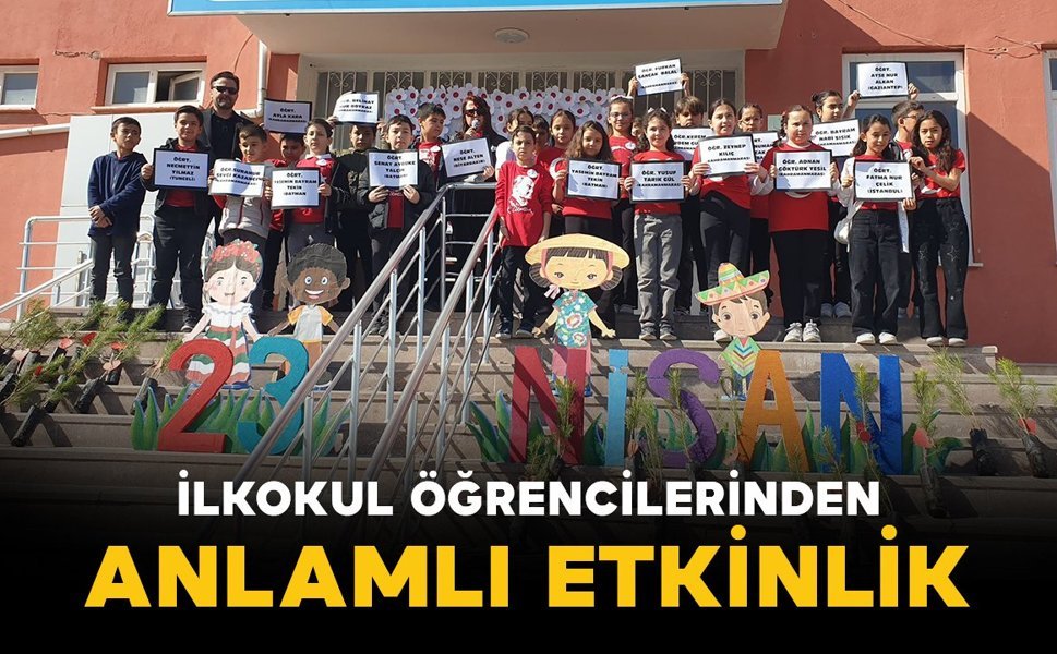 Karaman’da öğrencilerden anlamlı etkinlik