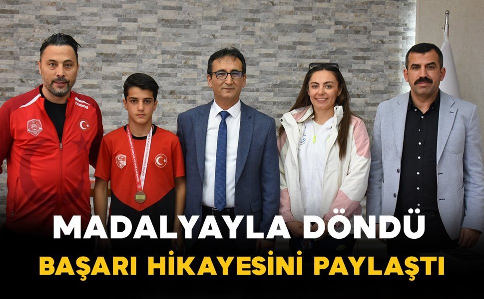 Şampiyonadan Madalyayla Döndü Başarı Hikâyesini Paylaştı