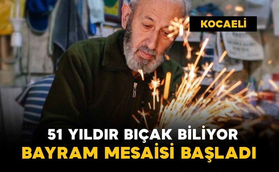 51 yıldır bıçak biliyor: Kurban Bayramı mesaisine başladı