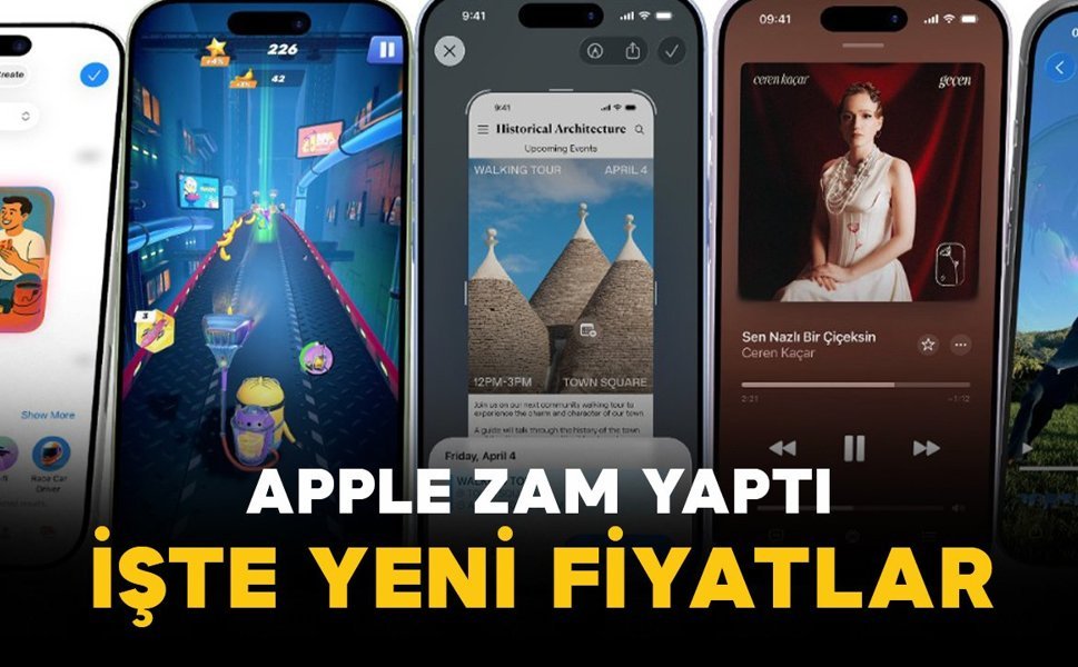 Apple Türkiye'den fiyat artışı: işte yeni fiyatlar