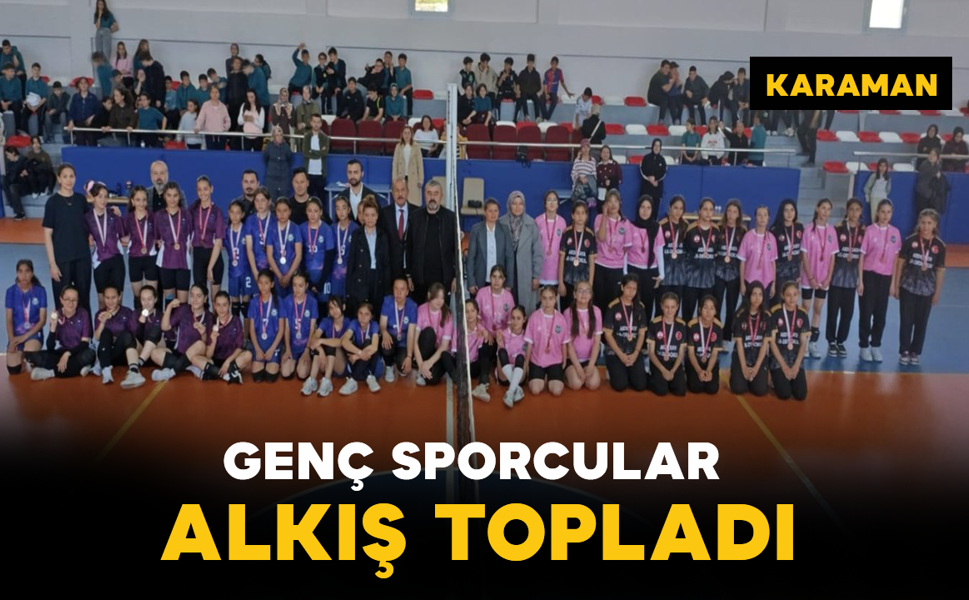 Ermenek’te Genç Sporcular Alkış Topladı