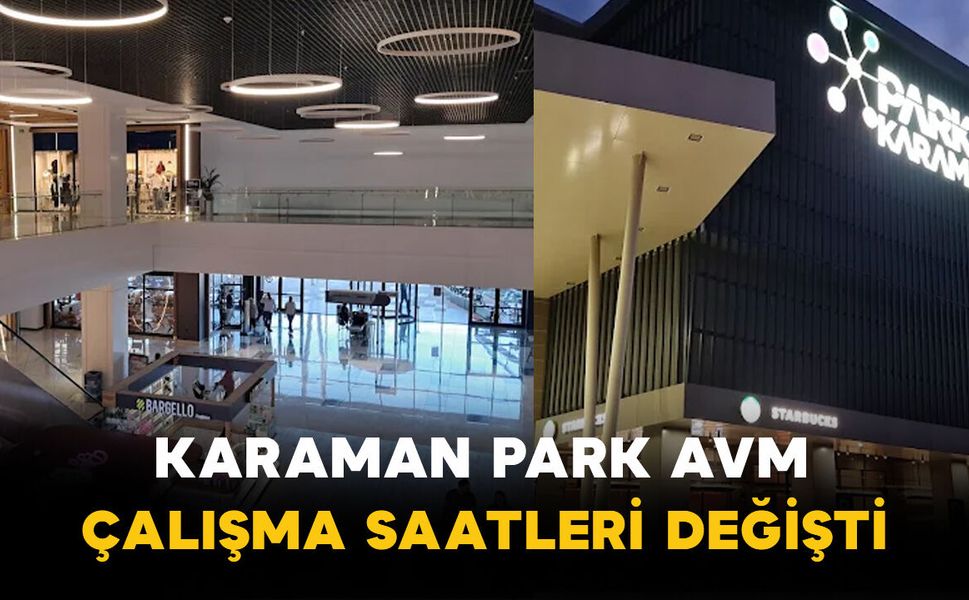 Karaman Park AVM’den Bayram Kararı!