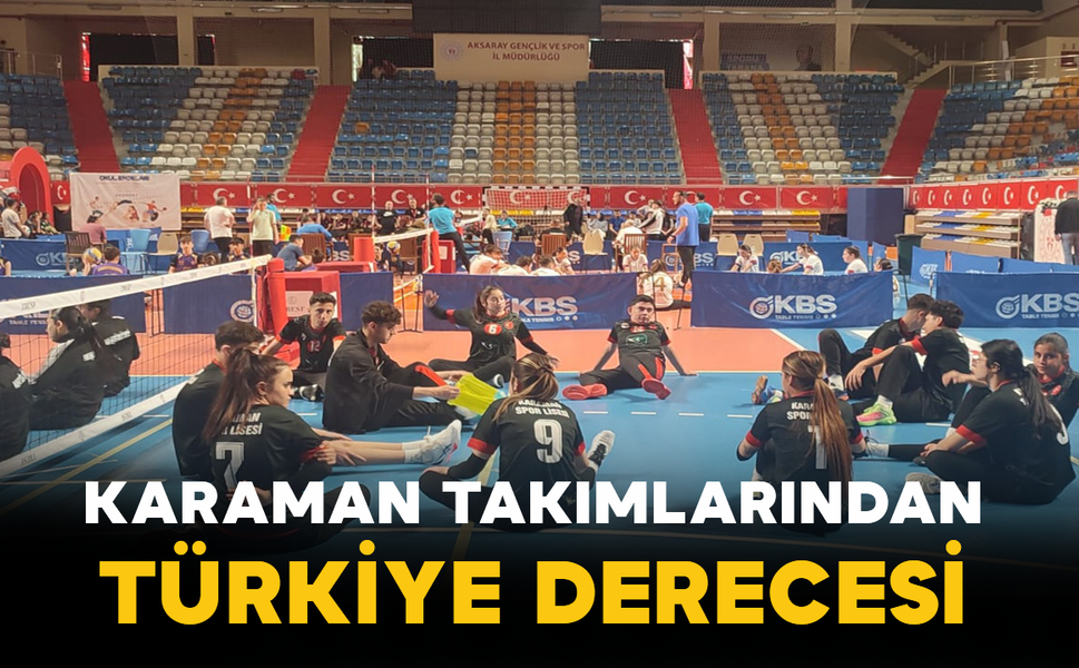 Karaman Takımlarından Türkiye Derecesi