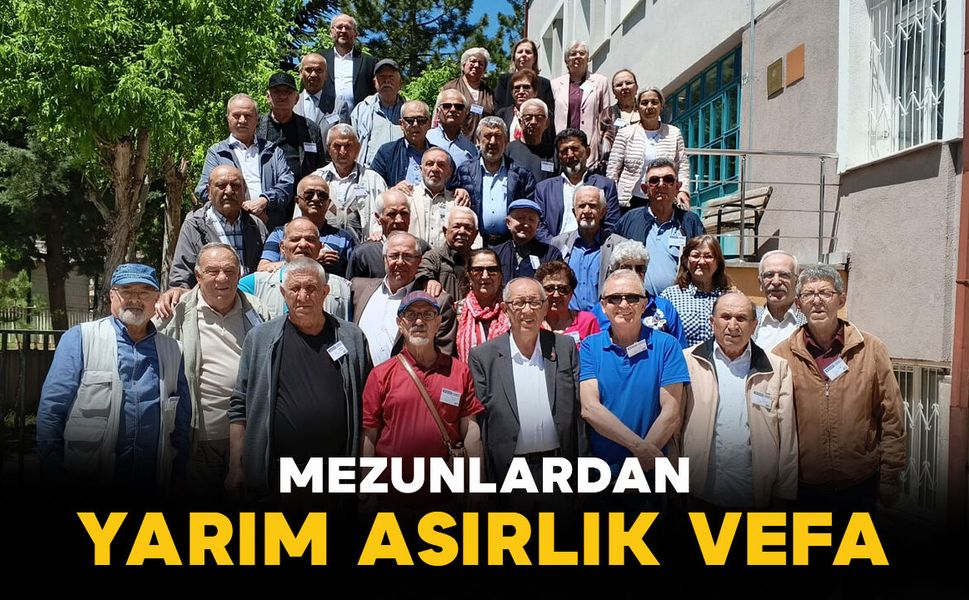 Mezunlardan Yarım Asırlık Vefa