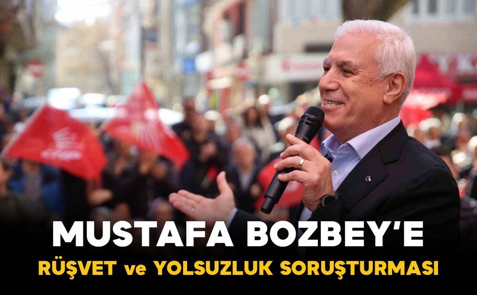 Mustafa Bozbey rüşvet iddialarına ne yanıt verdi?