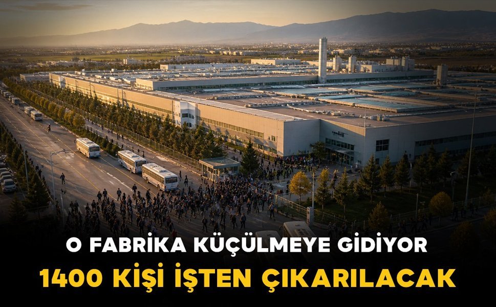 O fabrika küçülmeye mi gidiyor? Bin 400 Kişilik İşten Çıkarma
