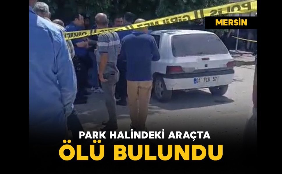 Park halindeki araçta ölü bulundu