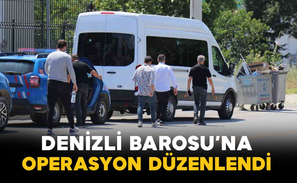 Denizli’de Uyuşturucu Operasyonu: Baro Başkanı Dahil 12 Avukat Gözaltında