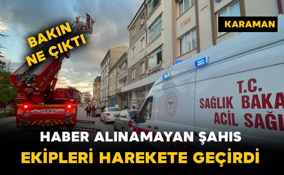Ekipler kapıyı kırarak eve girdi bakın ne çıktı?