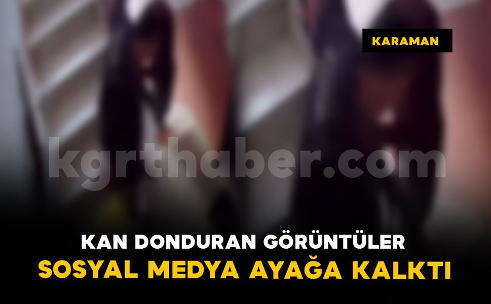 Karaman’da bu görüntüler sosyal medyayı ayağa kaldırdı