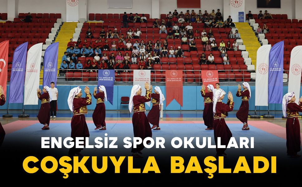 Karaman’da GSB Spor Okulları ve GSB engelsiz spor okulları coşkuyla başladı