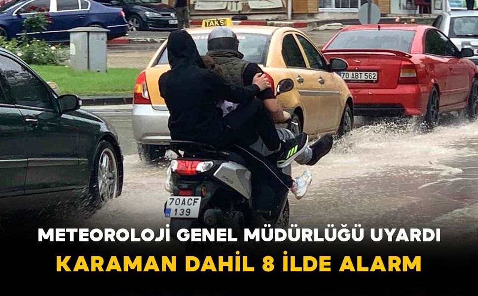 Meteoroloji Genel Müdürlüğü uyardı: 8 ilde gök gürültülü sağanak bekleniyor
