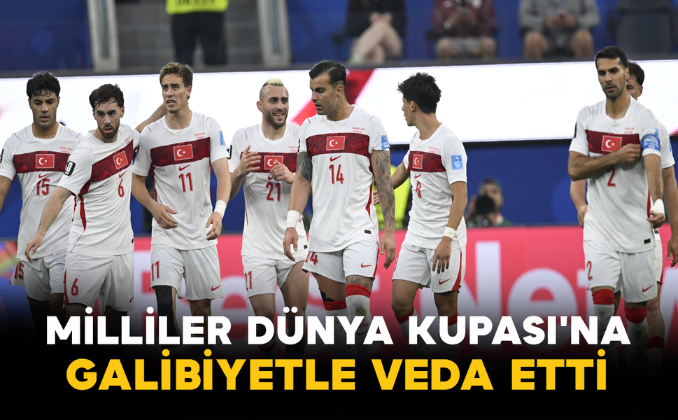Milliler Dünya Kupası'na Galibiyetle Veda Etti