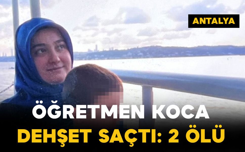 Öğretmen koca dehşet saçtı