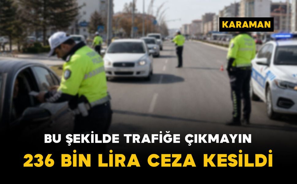 Sürücü belgesiz ve yetersiz ehliyetle trafiğe çıkanlara ceza şoku