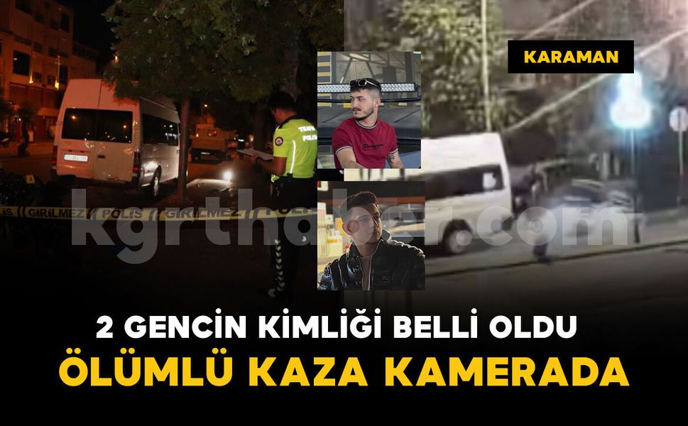 2 gencin öldüğü feci motosiklet kazası kamerada