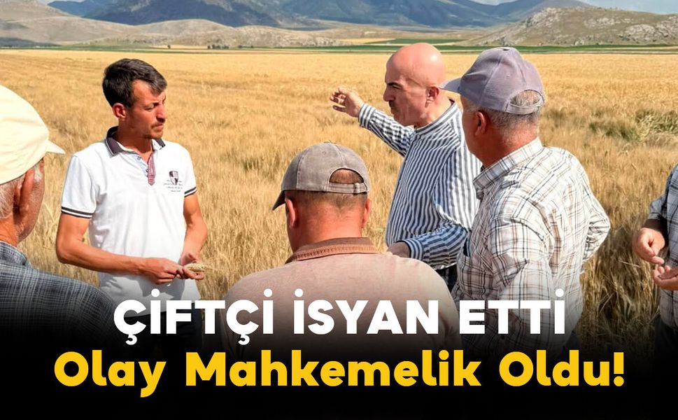 Çiftçilerden Tarlamıza Bile Giremezler Çıkışı