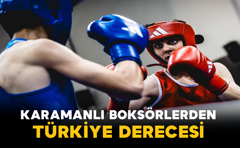 Karamanlı Boksörlerden Türkiye Derecesi