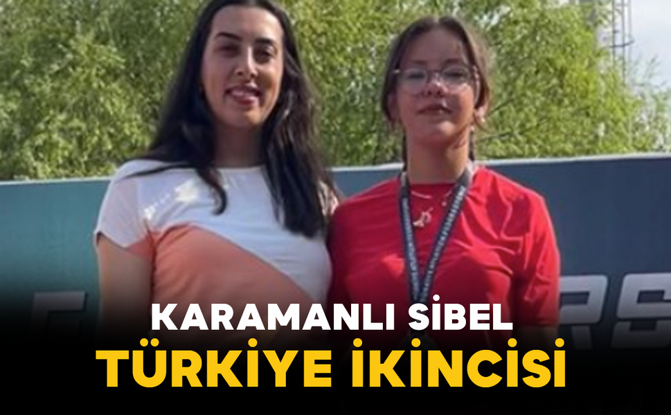 Karamanlı Sibel Türkiye İkincisi
