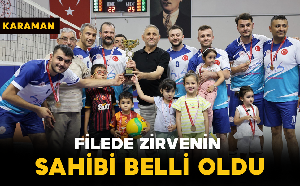 Kurumlar Arası Voleybol Turnuvası Sona Erdi