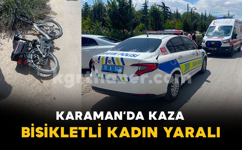 Millet bahçesi önünde kaza: Elektrikli bisiklet sürücüsü yaralandı