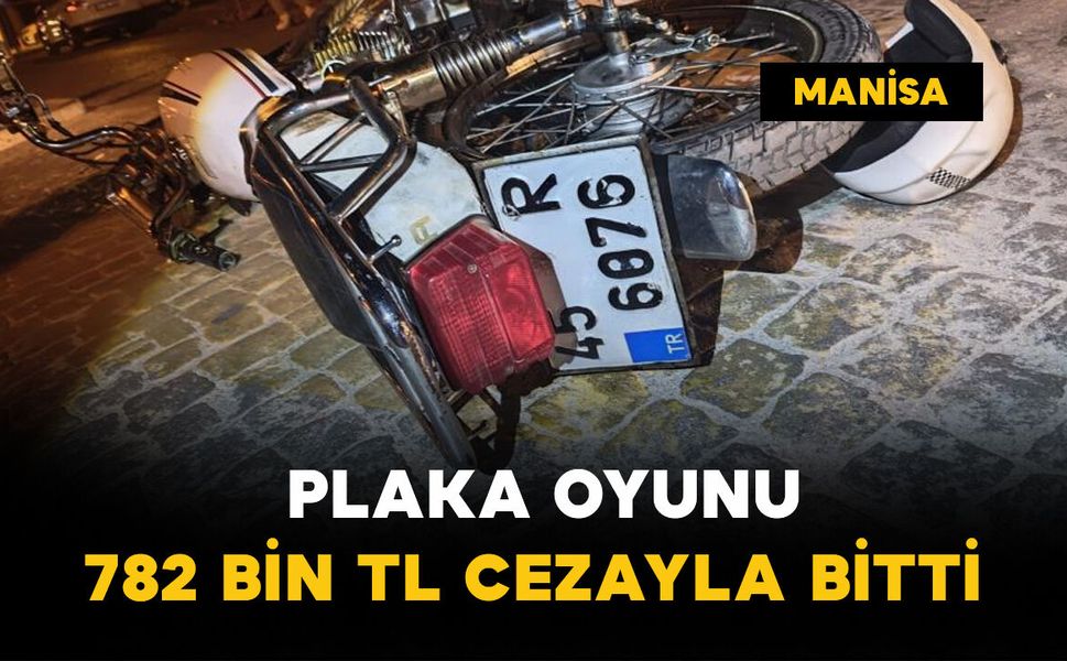 Plaka oyunu 782 bin TL'ye mal oldu
