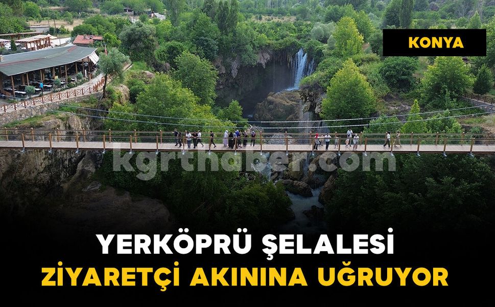Yerköprü Şelalesi ziyaretçi akınına uğruyor