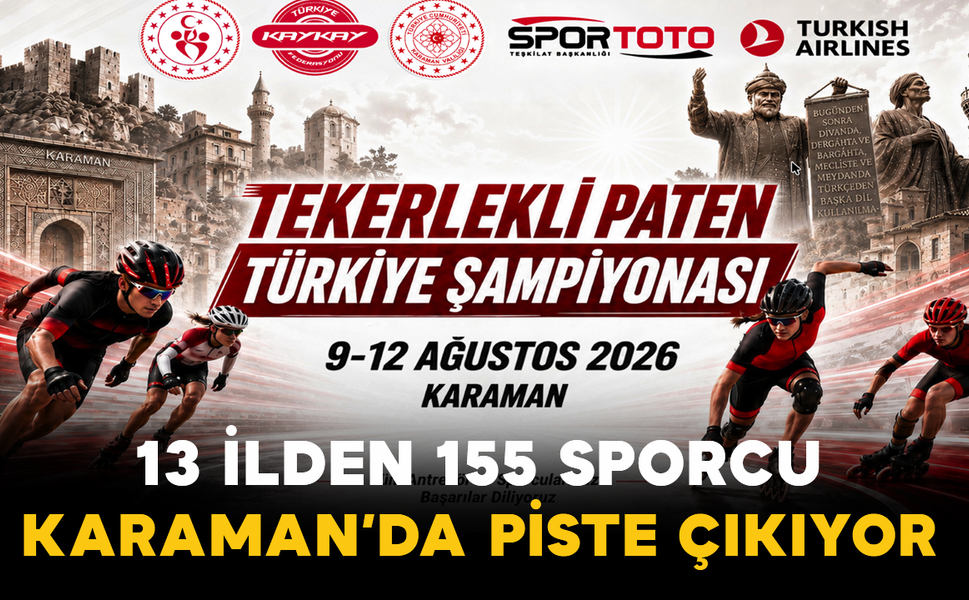 13 İlden 155 Sporcu Karaman’da Piste Çıkıyor