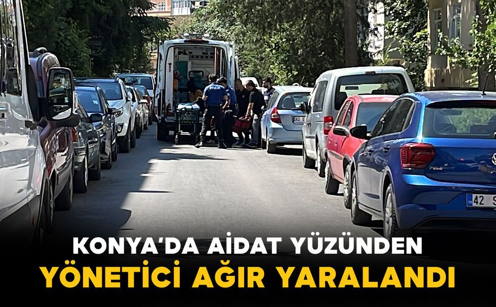 Aidat tartışması kanlı bitti yönetici bıçaklandı