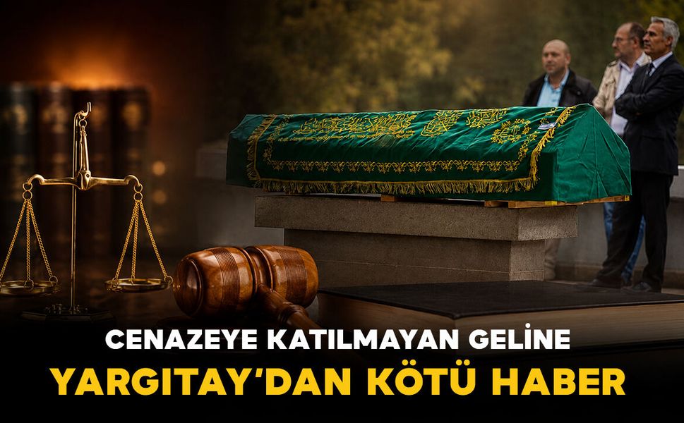Cenazeye katılmadı Yargıtay öyle bir ceza verdi ki...