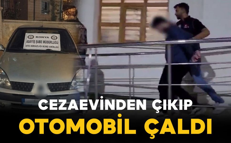 Cezaevinden çıkıp otomobil çaldı, yakalanınca savunması pes dedirtti