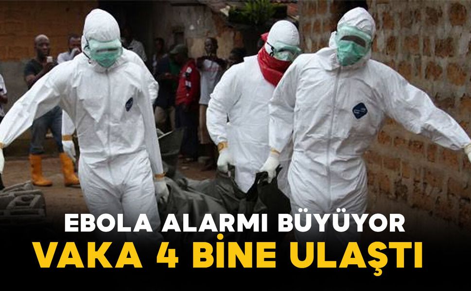 Ebola Alarmı Büyüyor: Vaka Sayısı 3 Bin 973’e Ulaştı