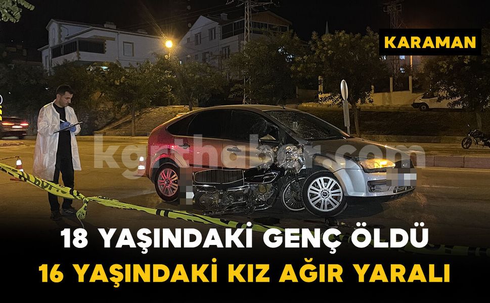 Feci kazadan acı haber geldi: genç sürücü öldü, genç kız yaşam savaşı veriyor