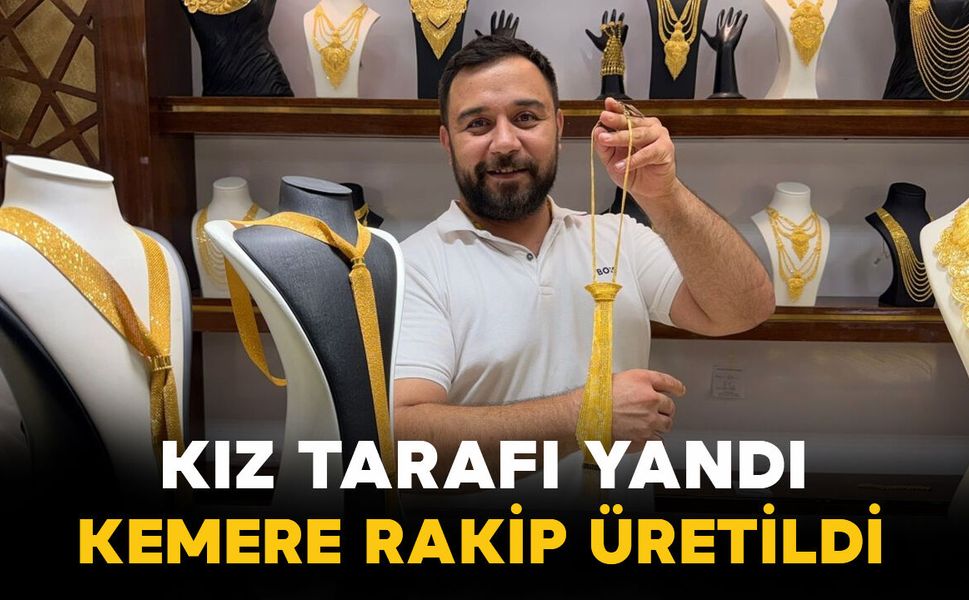 Gaziantep’te düğünlerin cep yakan yeni trendi: Altın kravat