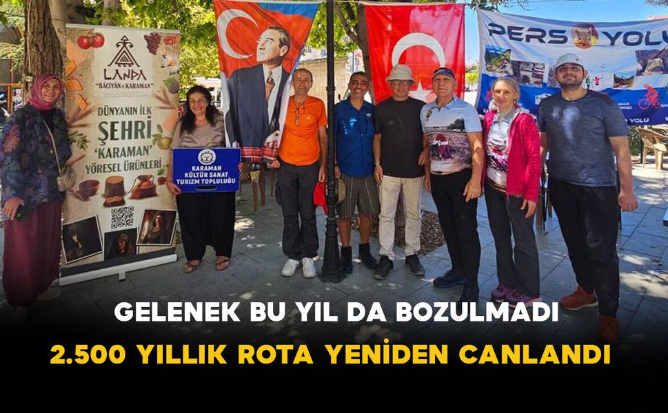 Gelenek Bu Yıl da Bozulmadı: 2.500 Yıllık Antik Rota Yeniden Canlandı