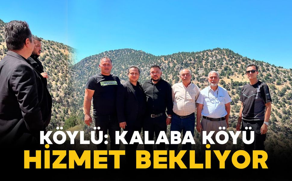 Kalaba Köyü Hizmet Bekliyor Verilen Sözler Tutulmalıdır