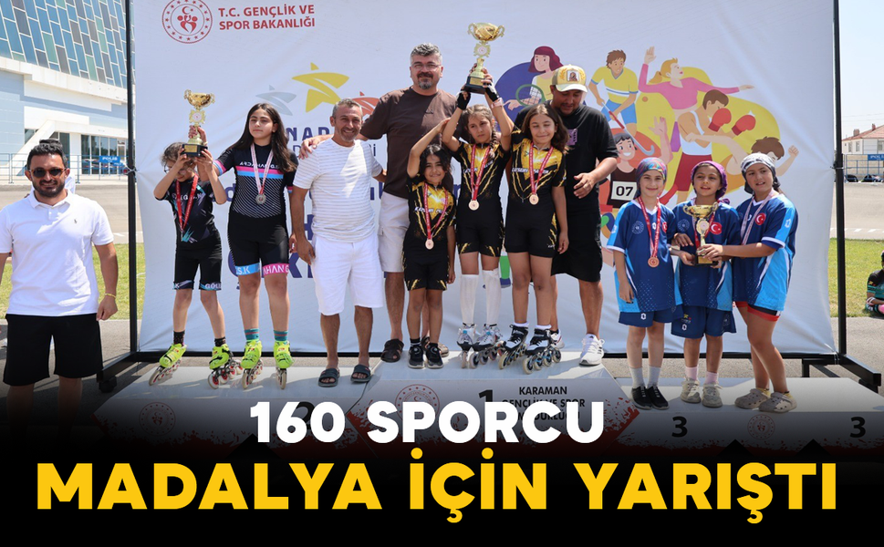 Karaman’da 160 Sporcu Madalya İçin Yarıştı