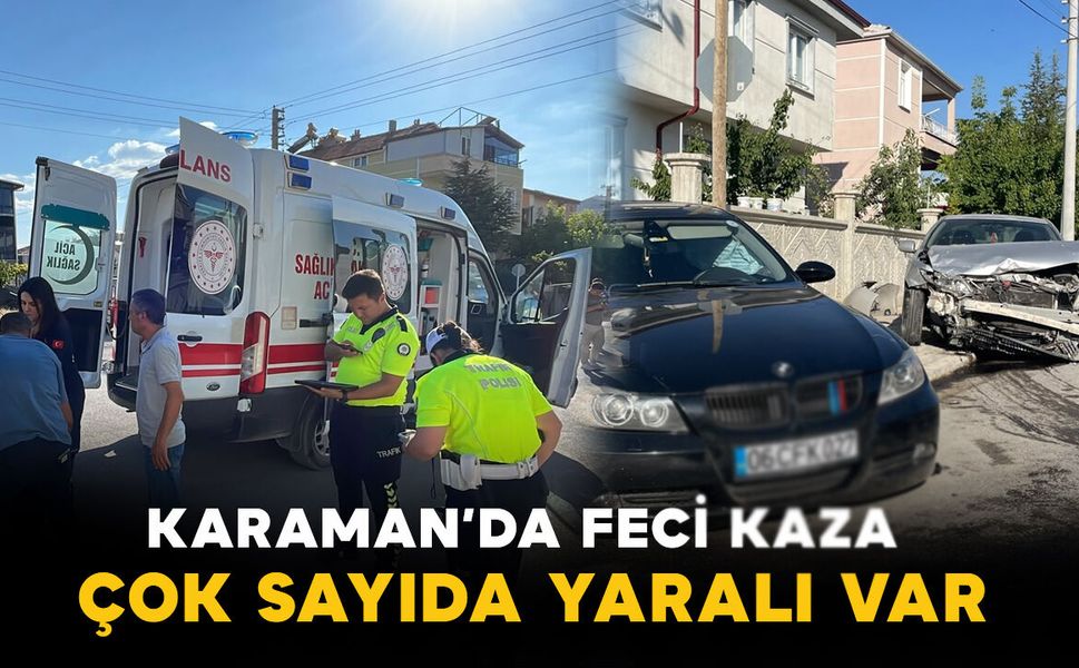 Kazada ortalık savaş alanına döndü: 5 yaralı