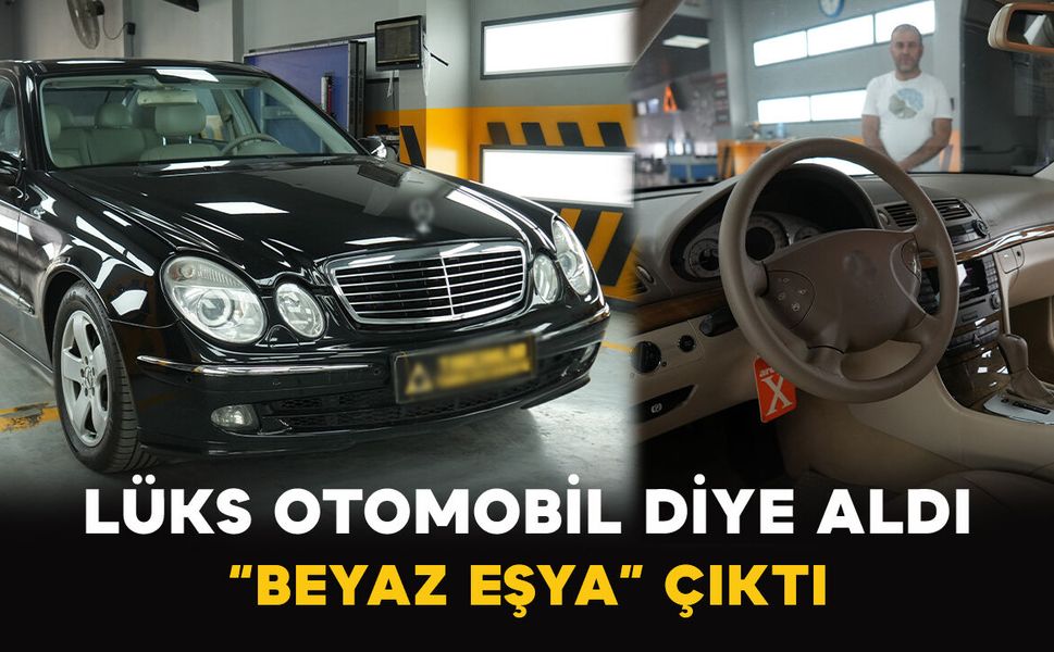 Lüks Otomobil Diye Aldı “Beyaz Eşya” Çıktı