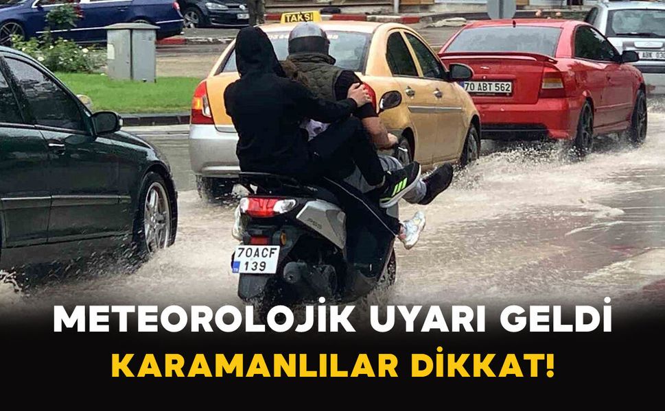 Meteorolojik Uyarı Geldi: Karaman’da Sağanak Bekleniyor