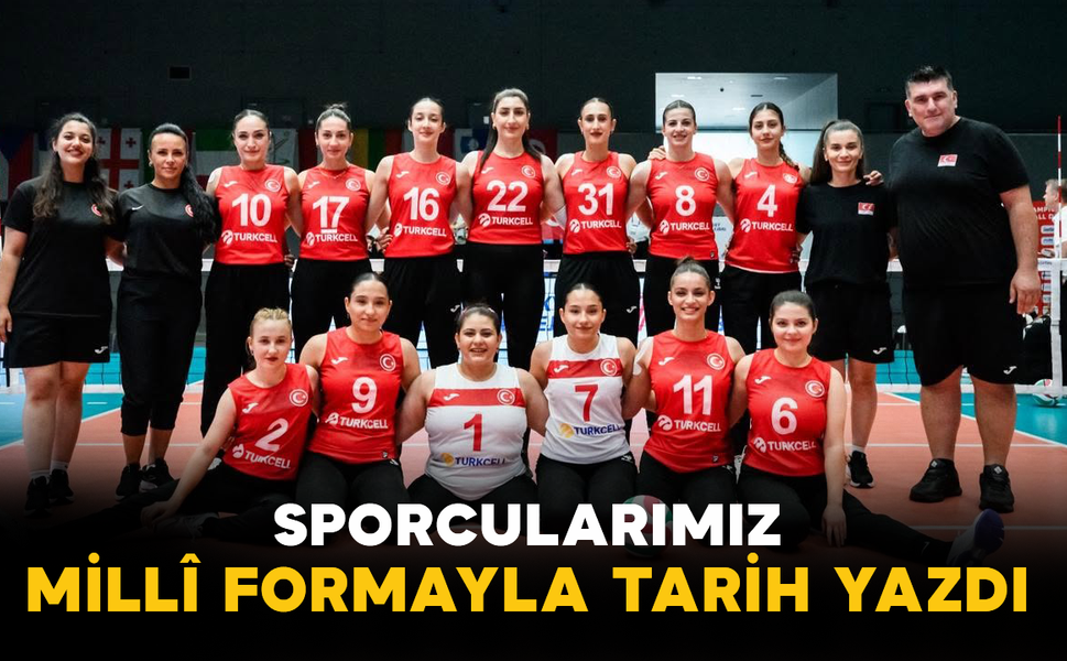 Sporcularımız Millî Formayla Tarih Yazdı