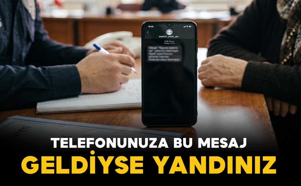 Telefonunuza Bu Mesaj Geldiyse Yandınız